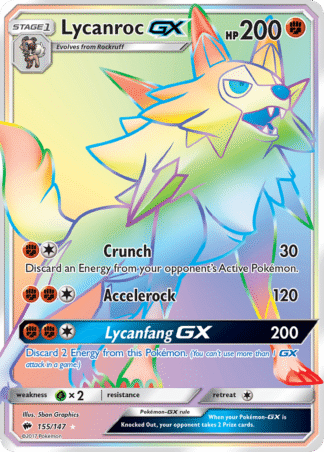 Lycanroc-GX 155 / 147