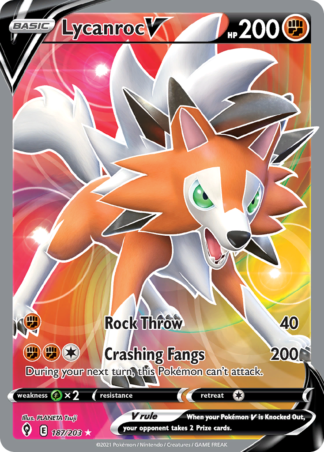 Lycanroc V 187 / 203