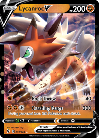 Lycanroc V 91 / 203