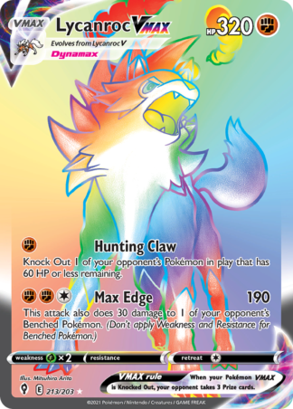 Lycanroc VMAX 213 / 203