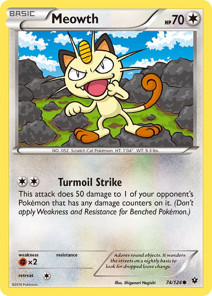Meowth 74 / 124