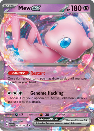 Mew ex 151 / 165