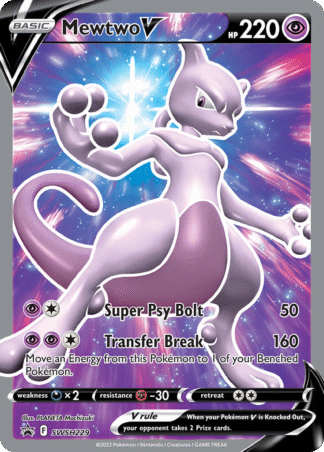 Mewtwo V SWSH229 / 307