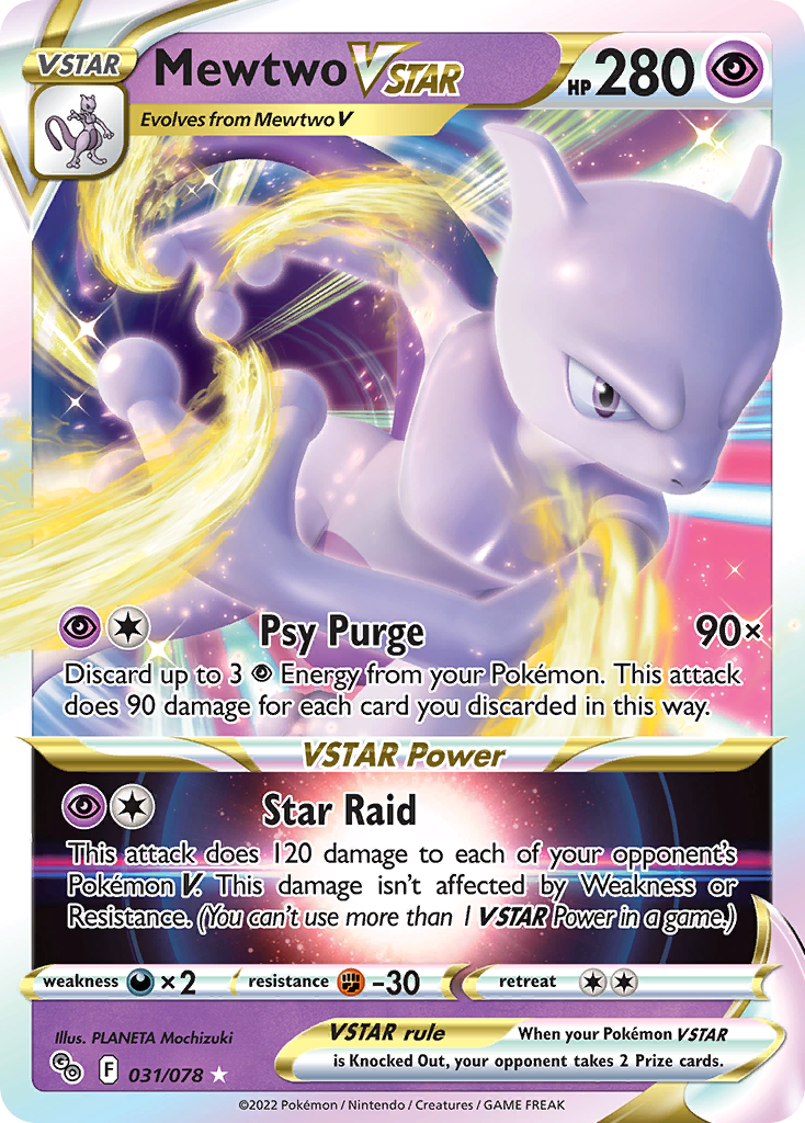 Mewtwo VSTAR 31 / 78