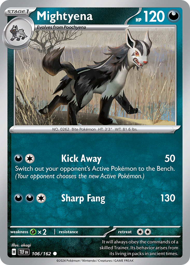 Mightyena 106 / 162