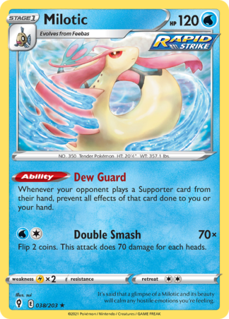 Milotic 38 / 203