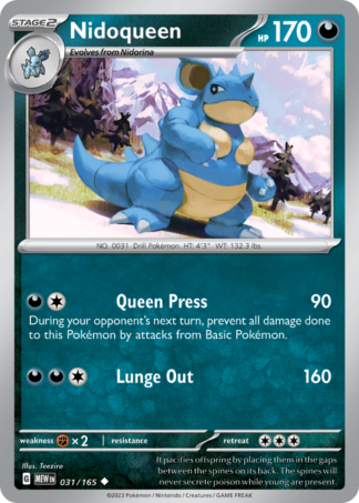 Nidoqueen 31 / 165