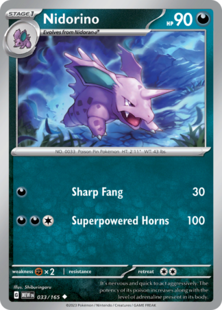 Nidorino 33 / 165