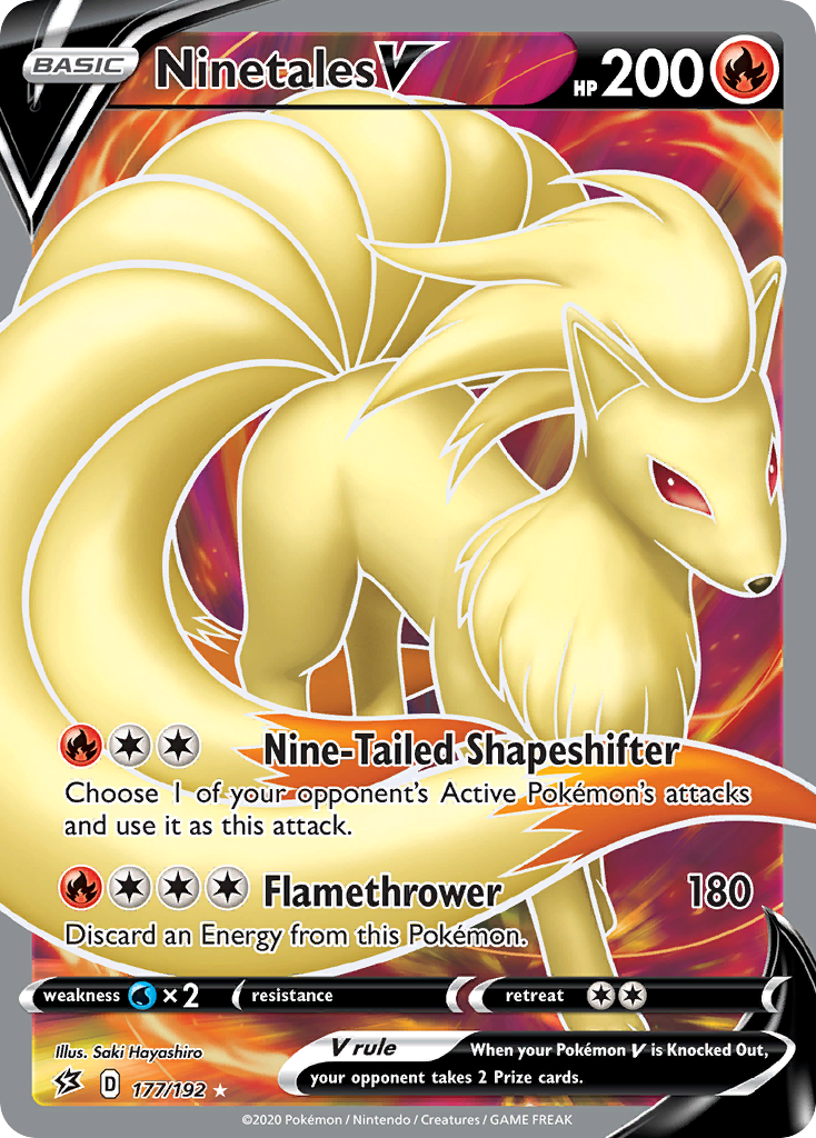 Ninetales V 177 / 192