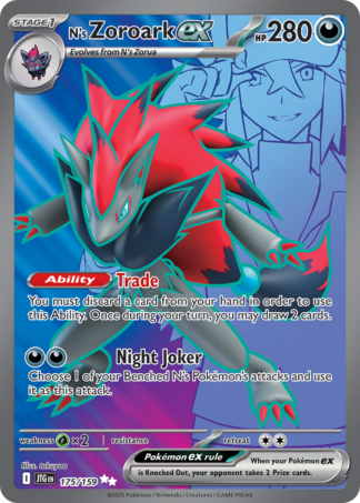 N's Zoroark ex 175 / 159