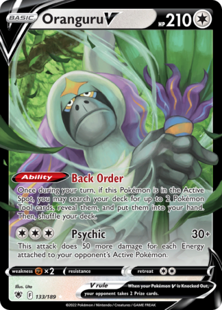 Oranguru V 133 / 189
