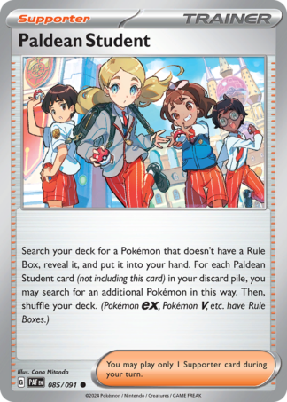 Paldean Student 85 / 91