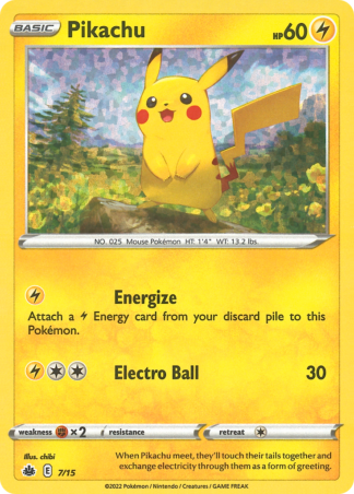 Pikachu 7 / 15
