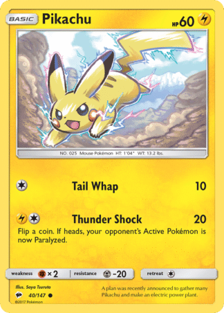 Pikachu 40 / 147