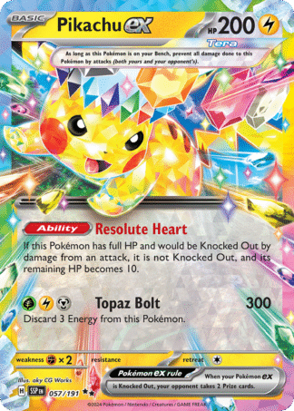 Pikachu ex 57 / 191