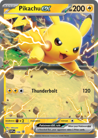 Pikachu ex 106 / 150