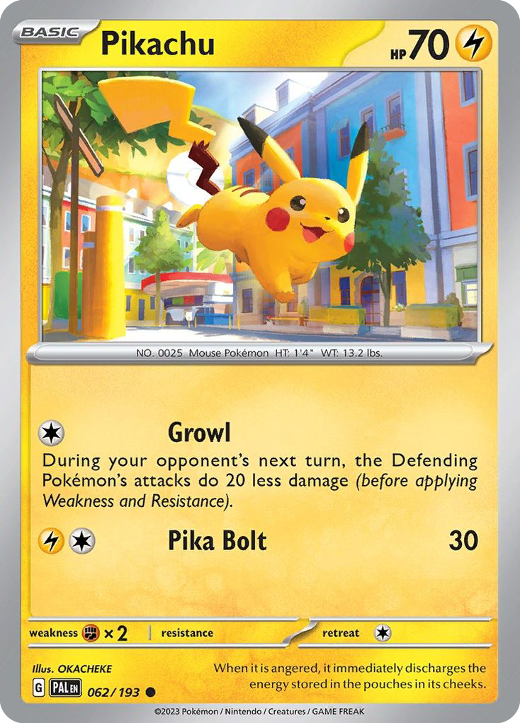Pikachu 62 / 193