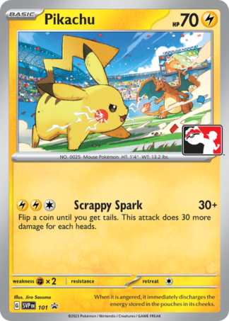 Pikachu 101 / 150