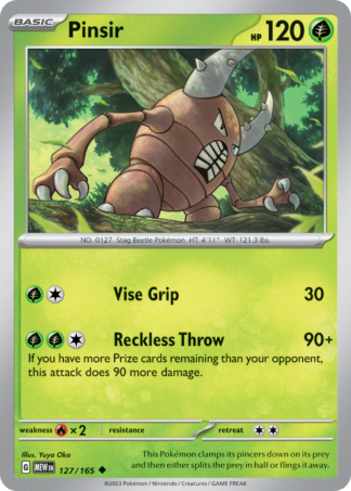 Pinsir 127 / 165