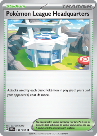 Pokémon League Headquarters 192 / 197