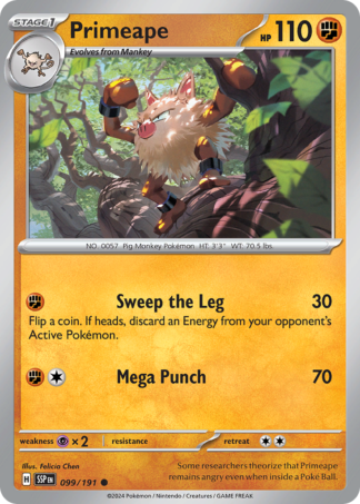 Primeape 99 / 191