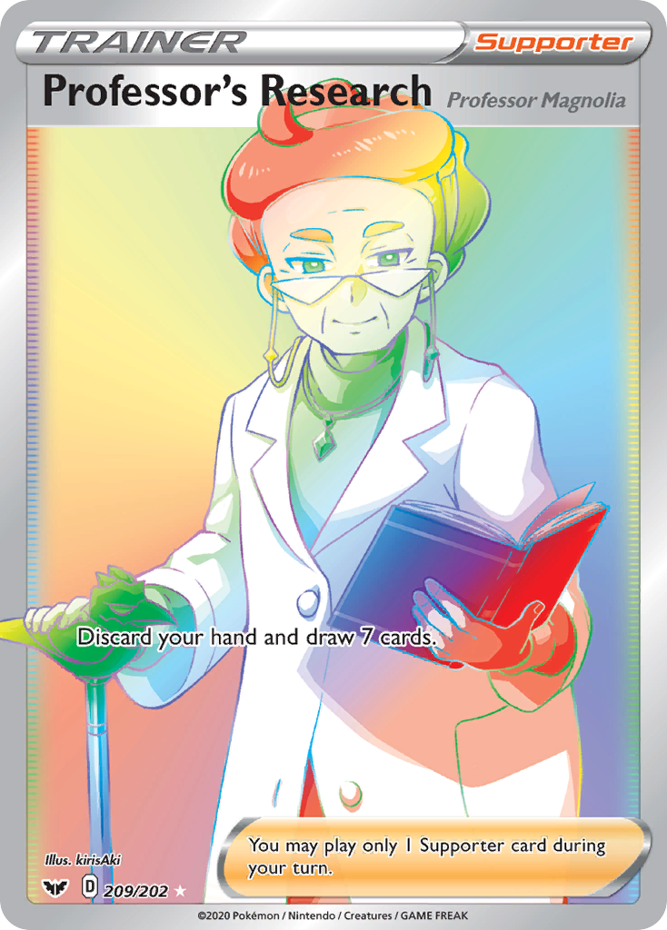 Professor’s Research (Professor Magnolia) 209 / 202