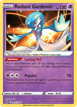 Radiant Gardevoir 69 / 196
