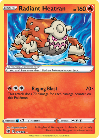 Radiant Heatran 27 / 189