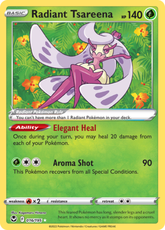 Radiant Tsareena 16 / 195