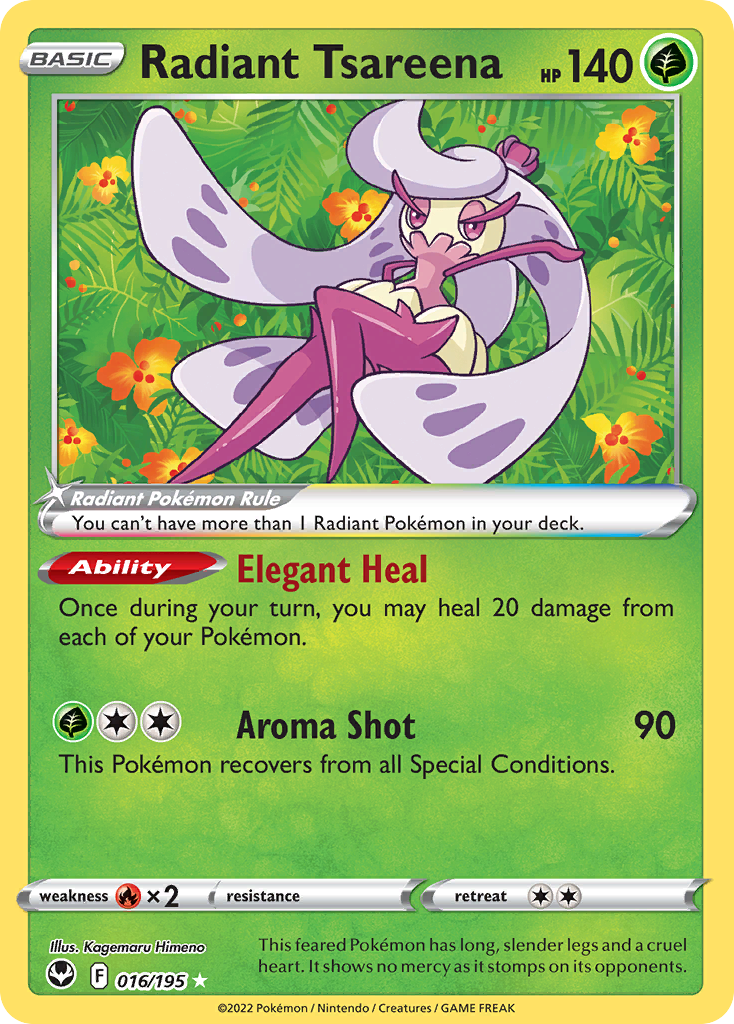 Radiant Tsareena 16 / 195