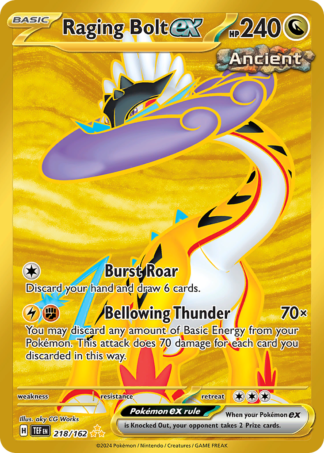 Raging Bolt ex 218 / 162