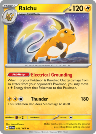Raichu 26 / 165