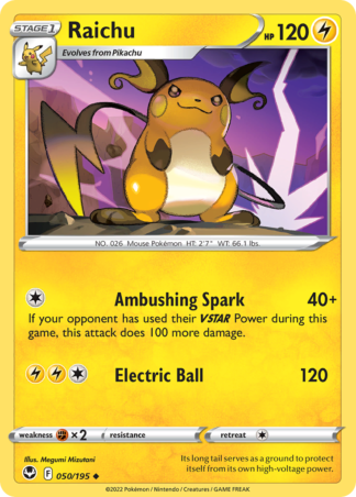 Raichu 50 / 195