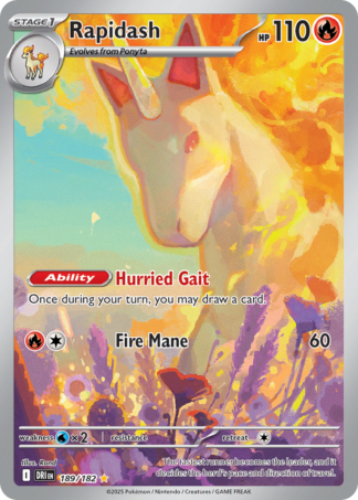 Rapidash 189 / 182