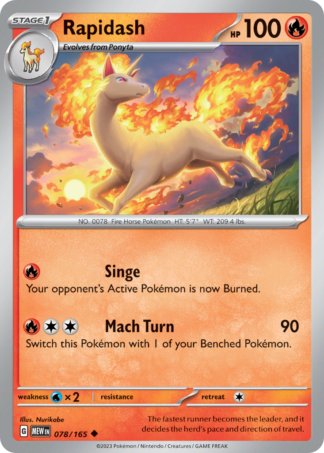 Rapidash 78 / 165