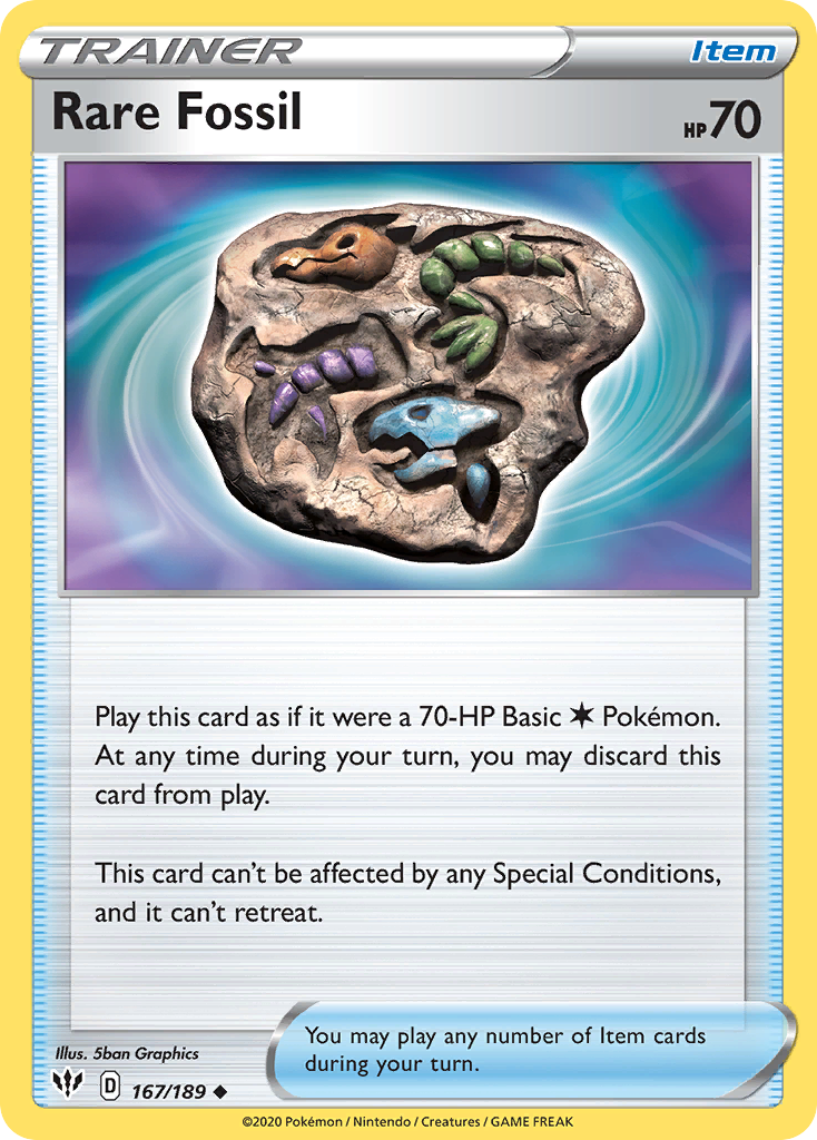 Rare Fossil 167 / 189