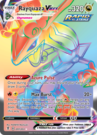 Rayquaza VMAX 217 / 203