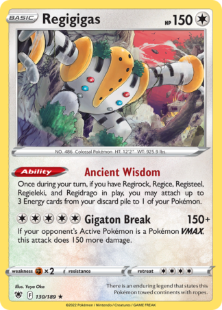 Regigigas 130 / 189