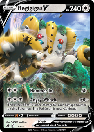 Regigigas V 113 / 159