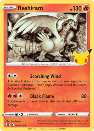 Reshiram 2 / 25