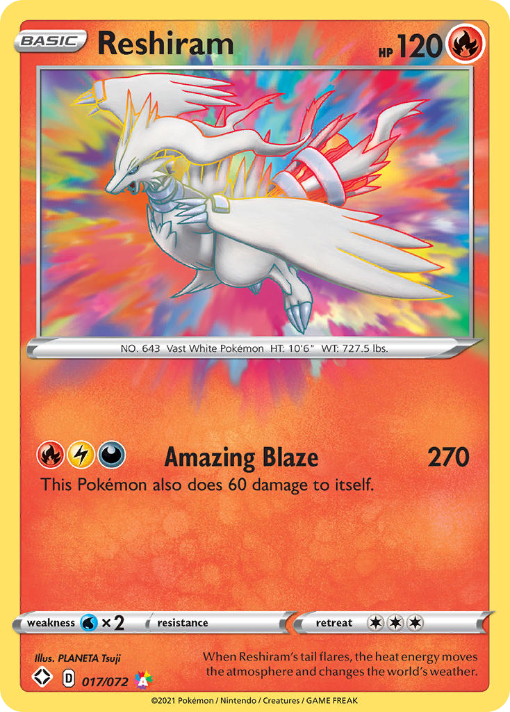 Reshiram 17 / 72