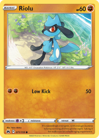 Riolu 71 / 159