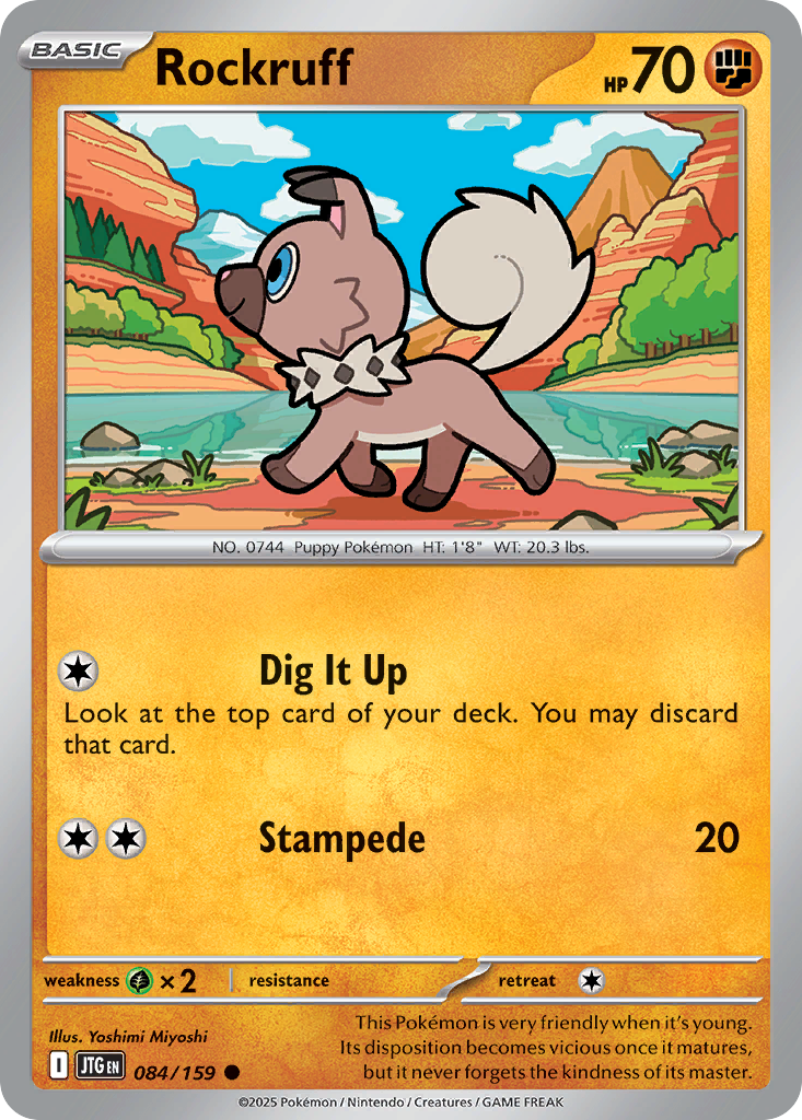 Rockruff 84 / 159