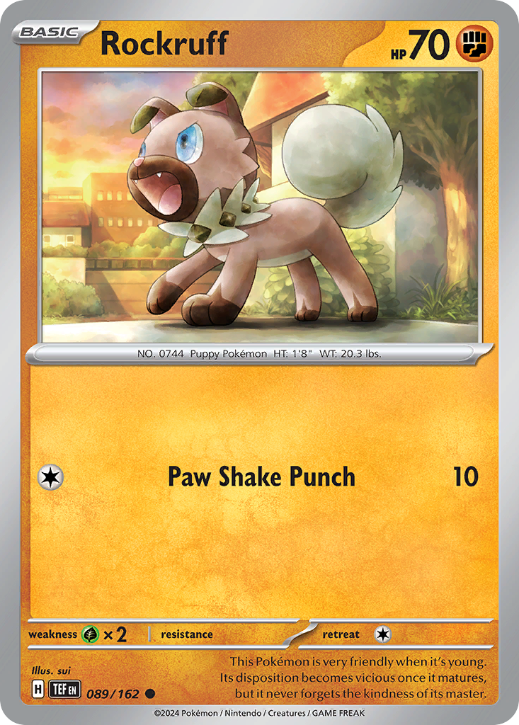 Rockruff 89 / 162