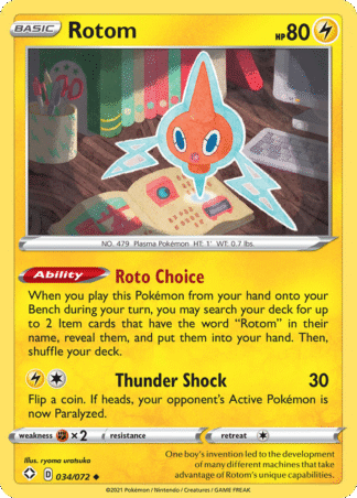 Rotom 34 / 72