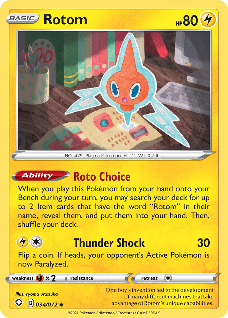 Rotom 34 / 72