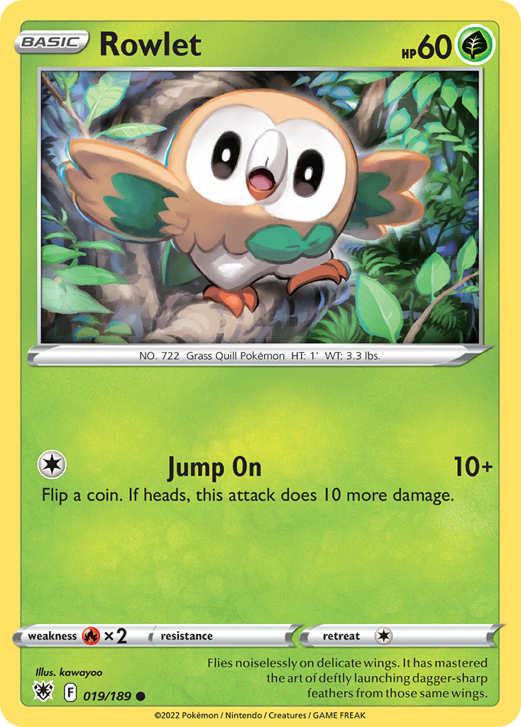 Rowlet 19 / 189
