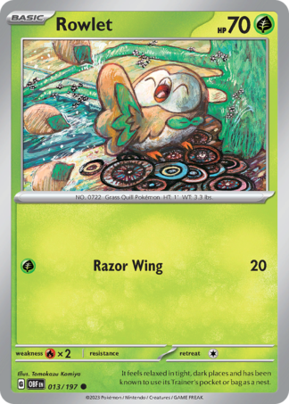 Rowlet 13 / 197