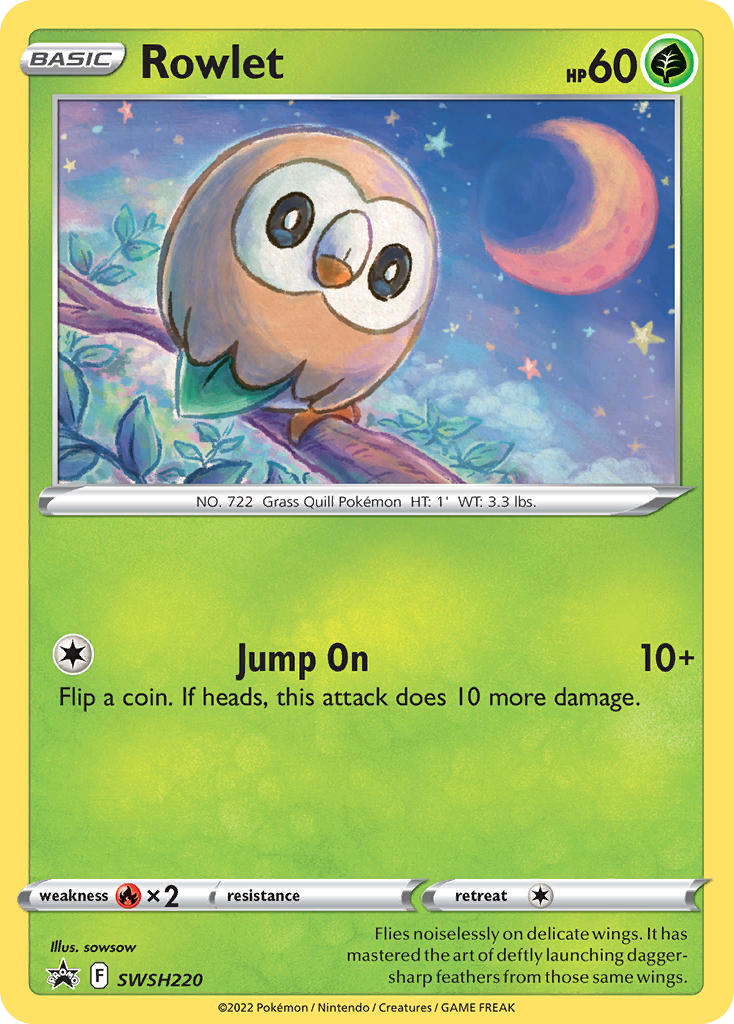 Rowlet SWSH220 / 307