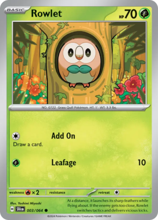 Rowlet 3 / 64